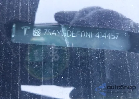 2022 Tesla Model Y Performance Dual Motor All-Wheel Drive from USA, damaged, VIN 7SAYGDEF0NF414457